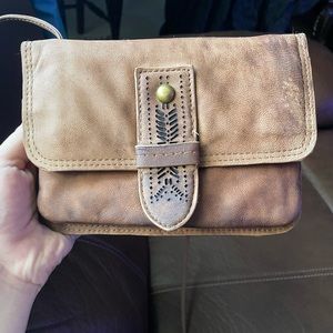 Crossbody lucky brand wallet bag